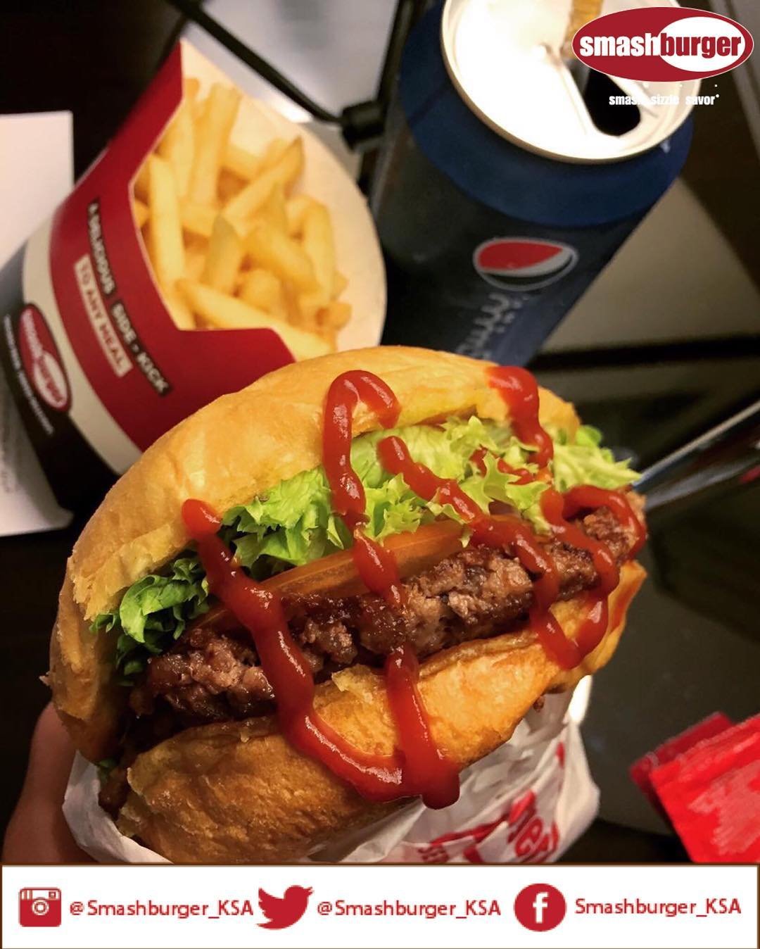 مطعم سماش برجر Smashburger ( الاسعار + المنيو + الموقع ) - مطاعم و كافيهات الشرقية