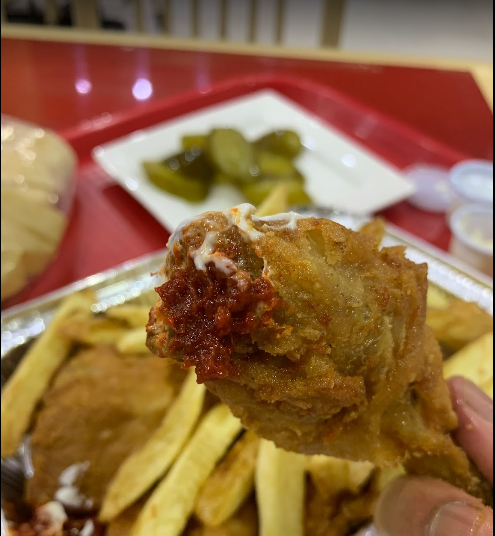 مطعم بروستد توب ميل